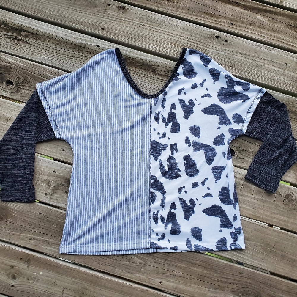 Multi print top, large
